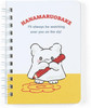 Sanrio B7 Ring Notebook - Hanamaru Obake 