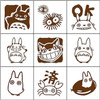  Beverly Studio Ghibli My Neighbor Totoro Check Stamp 