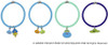  Square Enix Dragon Quest Cosmetic & Beauty - Hair Tie 4 pcs. - Slime & Friends 