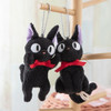  Sun Arrow Studio Ghibli Kiki's Delivery Service Plush Keychain Jiji Belly-rub Position 
