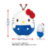  Hatakeyama Shoji Sanrio Wide Plush Pouch Hangyodon 