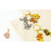  T's Factory Tom And Jerry 3 Charm Keyholder Tuffy / Jerry / Muscles 