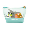  T's Factory Tom And Jerry Triangle Mini Pouch Close-Up Mint 