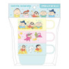  T's Factory Crayon Shin-chan Plastic Cup 3-piece Set Full Of Chocobi 