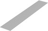  Wave Pla=Materials [Gray] Thin Board 1.0 x 3.0 mm 10pcs 