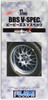 Fujimi TW38 BBS V-spec Wheel & Tire Set 17 inch 1/24 Scale Kit