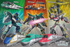 Takara Tomy Jigsaw Puzzle Shinkansen Transforming Robo Shinkalion CW 'Vehicles Combine and Go!' (100 Pieces) 