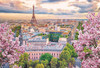 Beverly 500S-021 Jigsaw Puzzle Blooming Paris (Overseas Scenery) (500 Small Pieces) 