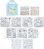  Sanrio Coloring & Sticker Set Blue 