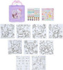  Sanrio Coloring & Sticker Set Pink 