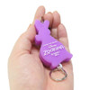  SK Japan Disney Rubber Reel Keychain Judy Hopps 