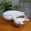  Sunlemon Lap Plush Whale M CR 