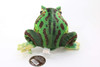  Taiyo Sangyo Wildography Plush  Bell Horned Frog 