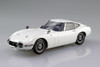 Aoshima 1/32 TOYOTA 2000GT (Pegasus White) Plastic Model (Snap Kit) 