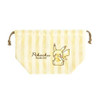 Pokemon Center Original Pokemon Center Lunch Drawstring Bag "Pikachu Number 025" Sitting Down