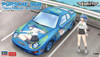  Hasegawa 1/24 Porsche 968 ''Sara Mayuki'' Plastic Model w/Figure 