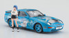  Hasegawa 1/24 Porsche 968 ''Sara Mayuki'' Plastic Model w/Figure 