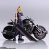  Square Enix Bring Arts Cloud Strife & Hardy-Daytona Figure (Final Fantasy VII) 