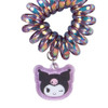  Sanrio Kuromi Coil Ponytail Holder Set of 2 Hair Tie 