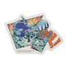 Pokemon Center Original Die-Cut Sticker Secret Of Might Palafin & Kingambit & Goodra