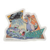 Pokemon Center Original Die-Cut Sticker Secret Of Might Palafin & Kingambit & Goodra