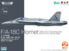 Platz 1/144 USMC F/A-18C Hornet VMFA-312 Checkerboards 2022 Ferris Camouflage Plastic Model