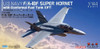 Platz 1/144 USN F/A-18F Super Hornet w/Conformal Fuel Tank (CFT) Plastic Model