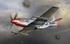  Platz 1/32 USAAC P-51K Mustang w/4.5 inch M10 Rocket Launcher Plastic Model 