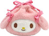  Nakajima Sanrio Characters Round Drawstring Pouch My Melody 