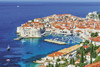  Yanoman 10-1468 Jigsaw Puzzle Dubrovnik  Beautiful Port Town on the Adriatic Sea (Overseas Scenery) (1000 Pieces) 