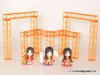 PLUM Plum Plastic Accessory 01 - Truss (Squared) Clear Orange Ver. (Plastic Model) 