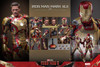  Hot Toys Movie Masterpiece Diecast - 1/6 Scale Fully Poseable Figure: Iron man 3 - Iron Man Mark 42 (2.0) 