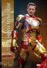  Hot Toys Movie Masterpiece Diecast - 1/6 Scale Fully Poseable Figure: Iron man 3 - Iron Man Mark 42 (2.0) 