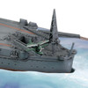  Platz Waltersons 1/700 IJN Battleship Yamato Kikusui No. 1 Operation (Waterline Specification) Finished Model 