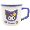  Sun Art Sanrio Kaohana Series Enamel Style Mug Kuromi 