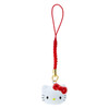  Sanrio Hello Kitty Face Shaped Bell Charm Strap Brass 