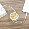 Pokemon Center Original Pokemon Center PD60W Compatible USB 2.0 Reel-Type Type-C Cable Pawmi & Fidough