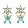Pokemon Center Original Pokemon Accessory Earrings Ice Terastal Glaceon