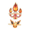 Pokemon Center Original Pokemon Accessory Ring Fire Terastallize Flareon