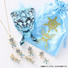  Pokemon Center Original Pokemon Accessory Necklace Ice Terastal Glaceon 