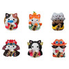 Megahouse MegaHouse Mega Cat Project Nyanpiece Nyan! Lucky Cat FORTUNE LUCKY CAT PIRATES (One Piece) 6pcs Complete Box 