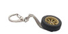  AUTOArt 8 Spoke Wheel Keychain (Gold) 