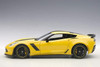  AUTOArt 1/18 Chevrolet Corvette (C7) Z06 C7.R Edition (Yellow) Finished Model 