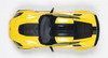  AUTOArt 1/18 Chevrolet Corvette (C7) Z06 C7.R Edition (Yellow) Finished Model 