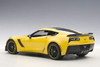  AUTOArt 1/18 Chevrolet Corvette (C7) Z06 C7.R Edition (Yellow) Finished Model 