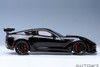 AUTOArt 1/18 Chevrolet Corvette (C7) ZR1 (Black) Finished Model 