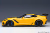 AUTOArt 1/18 Chevrolet Corvette (C7) ZR1 (Yellow) Finished Model 