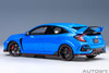  AUTOArt 1/18 Honda Civic Type R (FK8) '21 (Racing Blue Pearl) Finished Model 