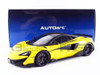  AUTOArt 1/18 McLaren 600LT (Yellow Pearl/Carbon Roof) Finished Model 