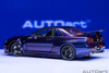  AUTOArt 1/18 Nismo R34 GT-R Z-Tune (Midnight Purple III) Finished Model 